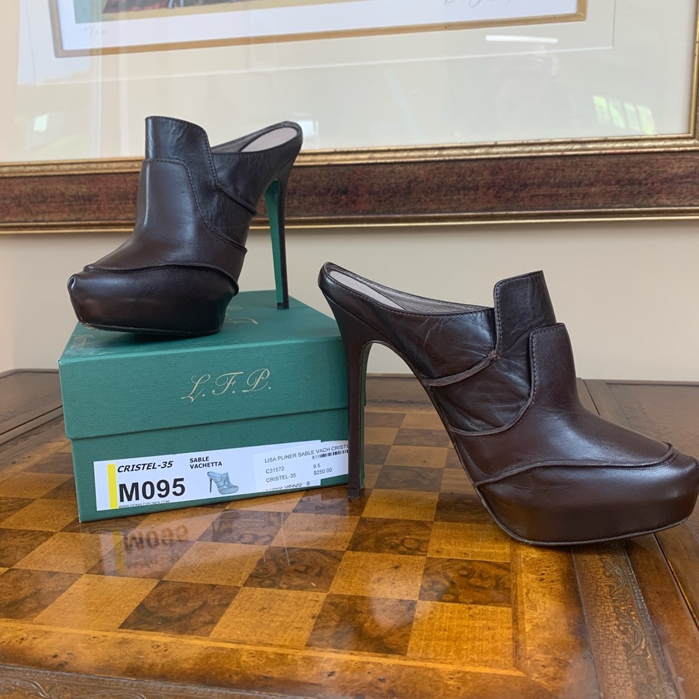 Lisa F. Plainer for Donald J. Pliner stilettos